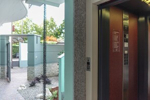 Interior entrance