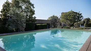 Seasonal outdoor pool