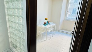 Two-Bedroom Apartment | Private kitchen | Refrigerator (on request), electric kettle - Rome Terminal House (Rome)