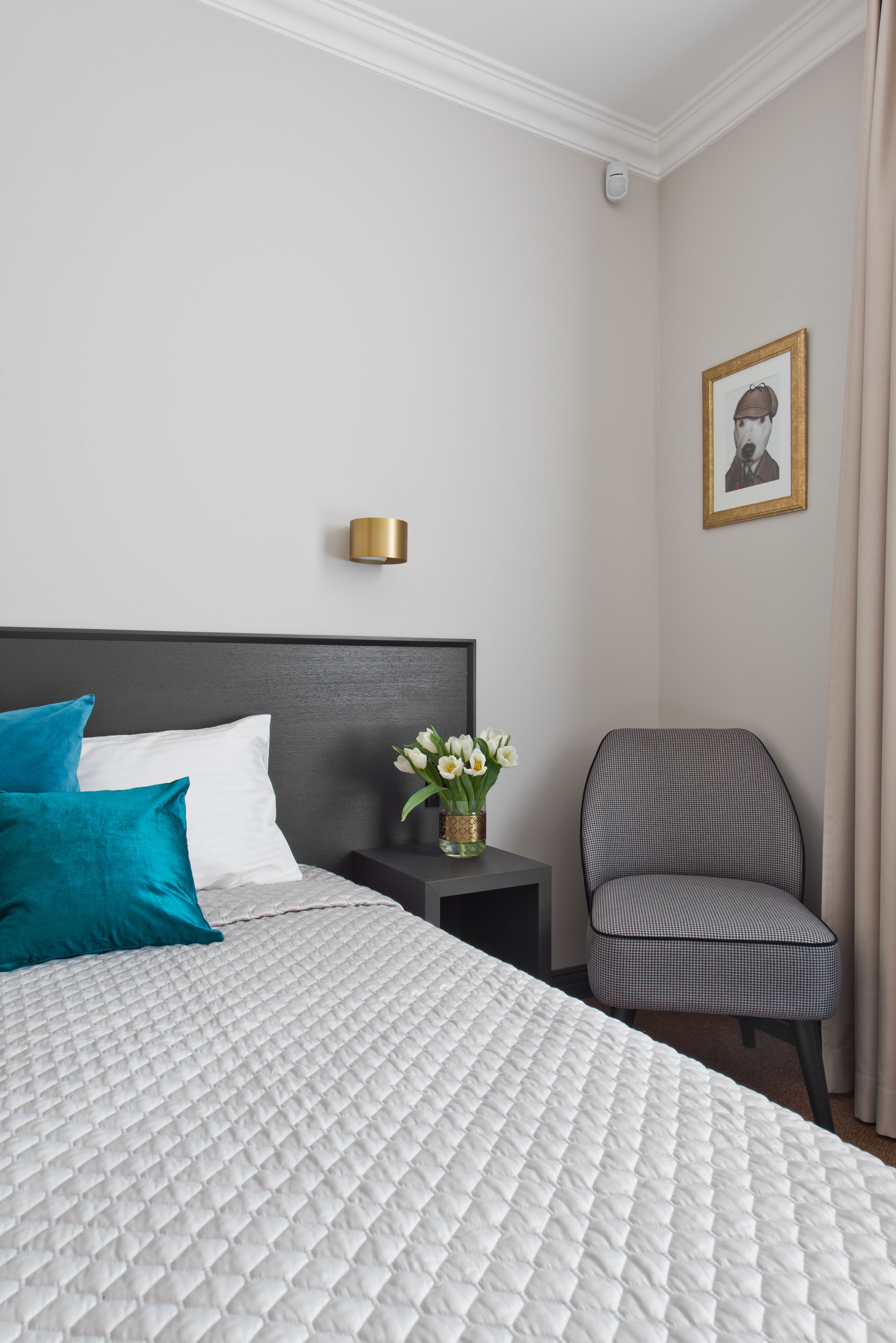 superior single room | premium bedding, in-room safe, desk, iron/ironing board