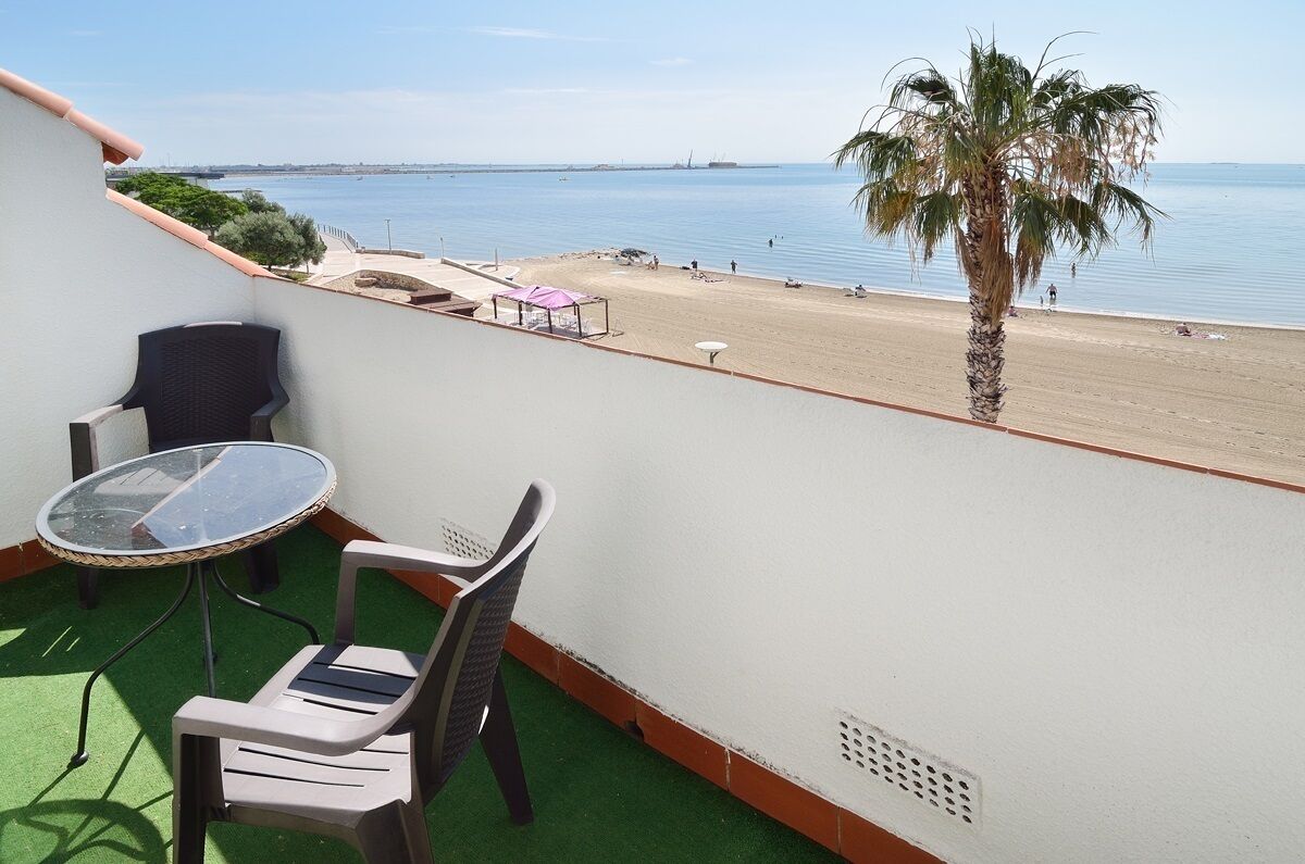 Apartment, 2 Bedrooms, Balcony, Sea Facing | Terrace/patio