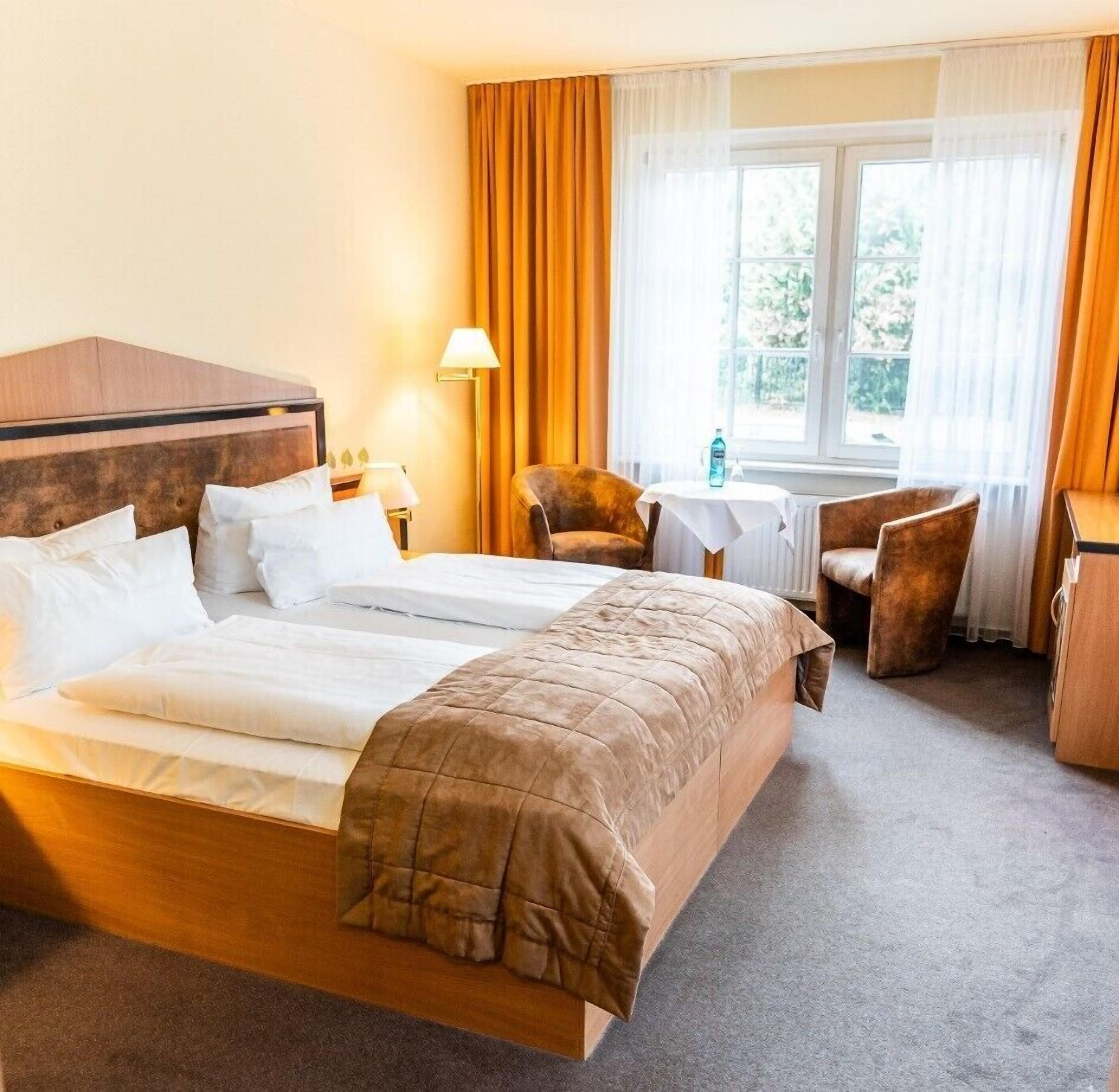 standard double room | 1 bedroom, premium bedding, minibar, desk