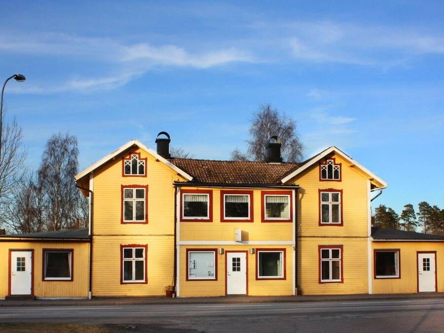 Overnatningsstedets facade