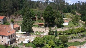 Aerial view - Pazo de Adrán (Teo)