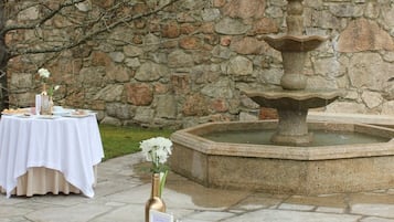 Espace banquet en plein air