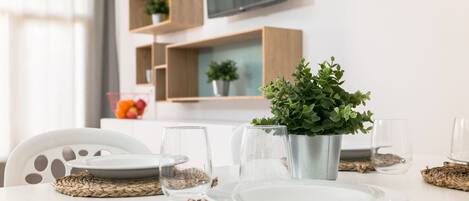 Apartment, 2 Bedrooms, Terrace | Living room | TV