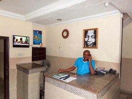 Quiosque de check-in/check-out