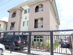 Fassade der Unterkunft