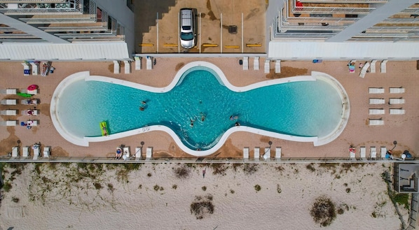 Lägenhet - 2 sovrum | Pool | Utomhuspool och uppvärmd pool