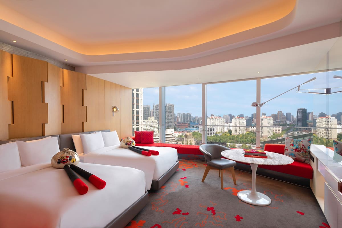 Wonderful Room, Room, 2 Twin Beds, City View | 1 bedroom, premium bedding, minibar, in-room safe