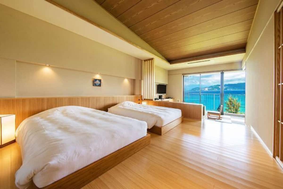 1 habitación y ropa de cama de alta calidad