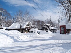 Vue depuis l’hébergement
