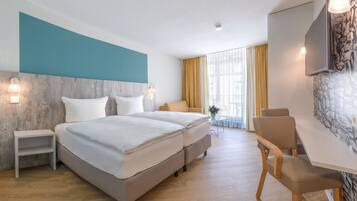 Standard Double Room, Balcony | 1 bilik tidur, peti besi dalam bilik, Wi-fi percuma, cadar katil