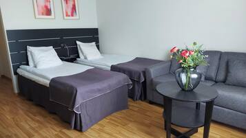 Economy Double Room | Desk, blackout drapes, iron/ironing board, free WiFi