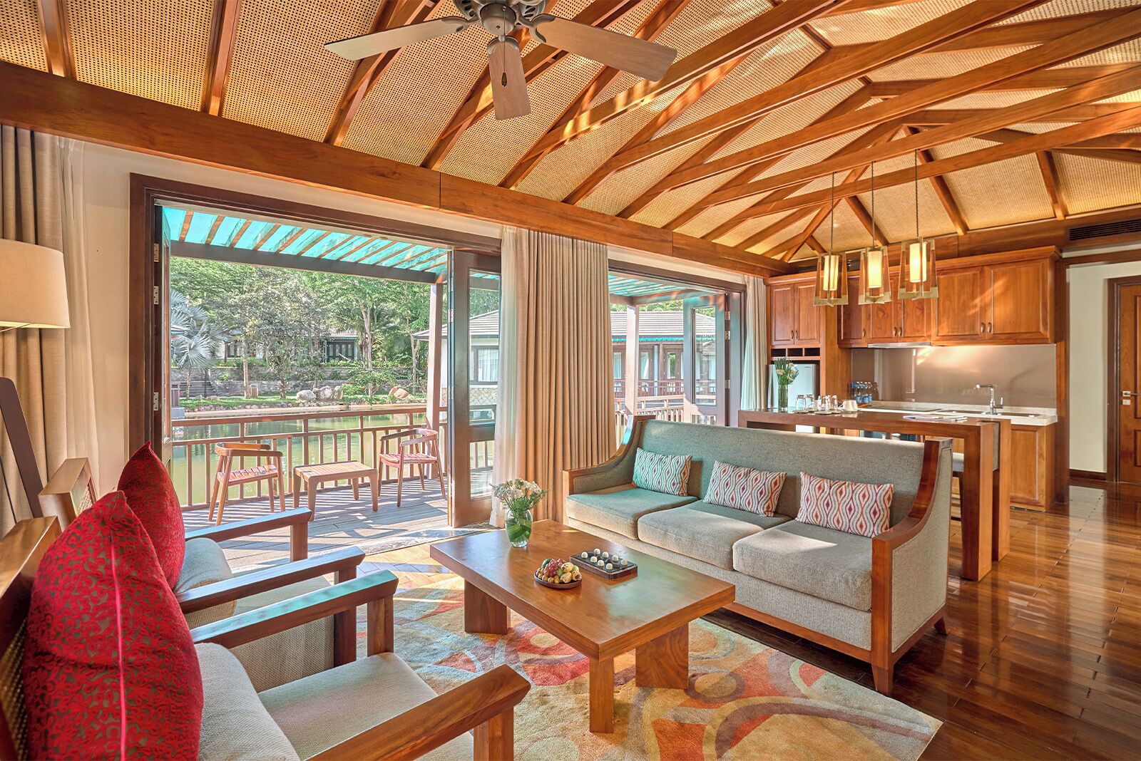 Villa, 2 Bedrooms, Garden View | Living area | LED TV