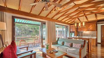 Villa, 2 Bedrooms, Garden View | Living area | LED TV