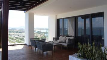 套房, 海景 | 陽台景觀