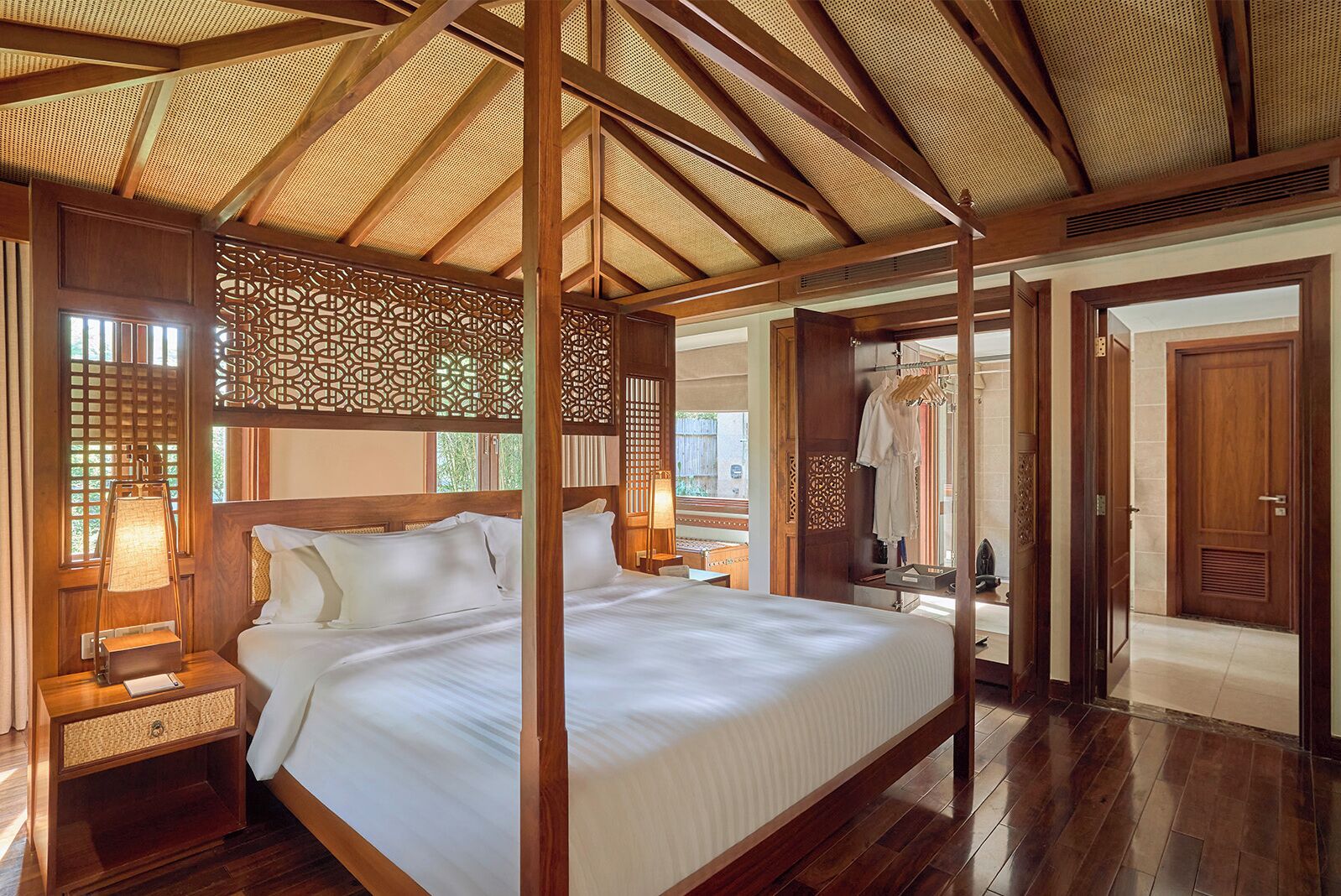 In-room safe, desk, laptop workspace, blackout drapes