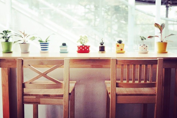 Sitteområde i lobbyen