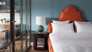 Căn hộ dành cho gia đình, 2 phòng ngủ | Bộ đồ giường cao cấp, két bảo mật tại phòng, màn/rèm cản sáng
