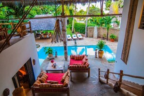 Luxury Villa, 4 Bedrooms, Private Pool, Garden View | Living area