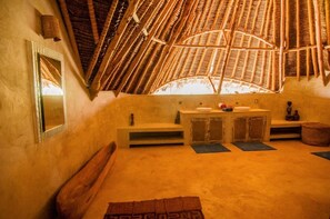 Luxury Villa, 4 Bedrooms, Private Pool, Garden View | Bathroom sink
