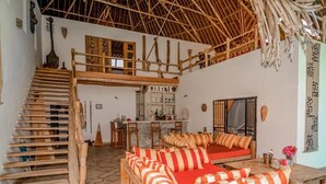 Luxury Villa, 4 Bedrooms, Private Pool, Garden View | Living area - Maisha Marefu Luxury Villa (Diani Beach)
