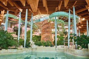 Indoor pool, outdoor pool, lifeguards on site