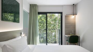Habitación estándar doble | Caja fuerte, wifi gratis, ropa de cama