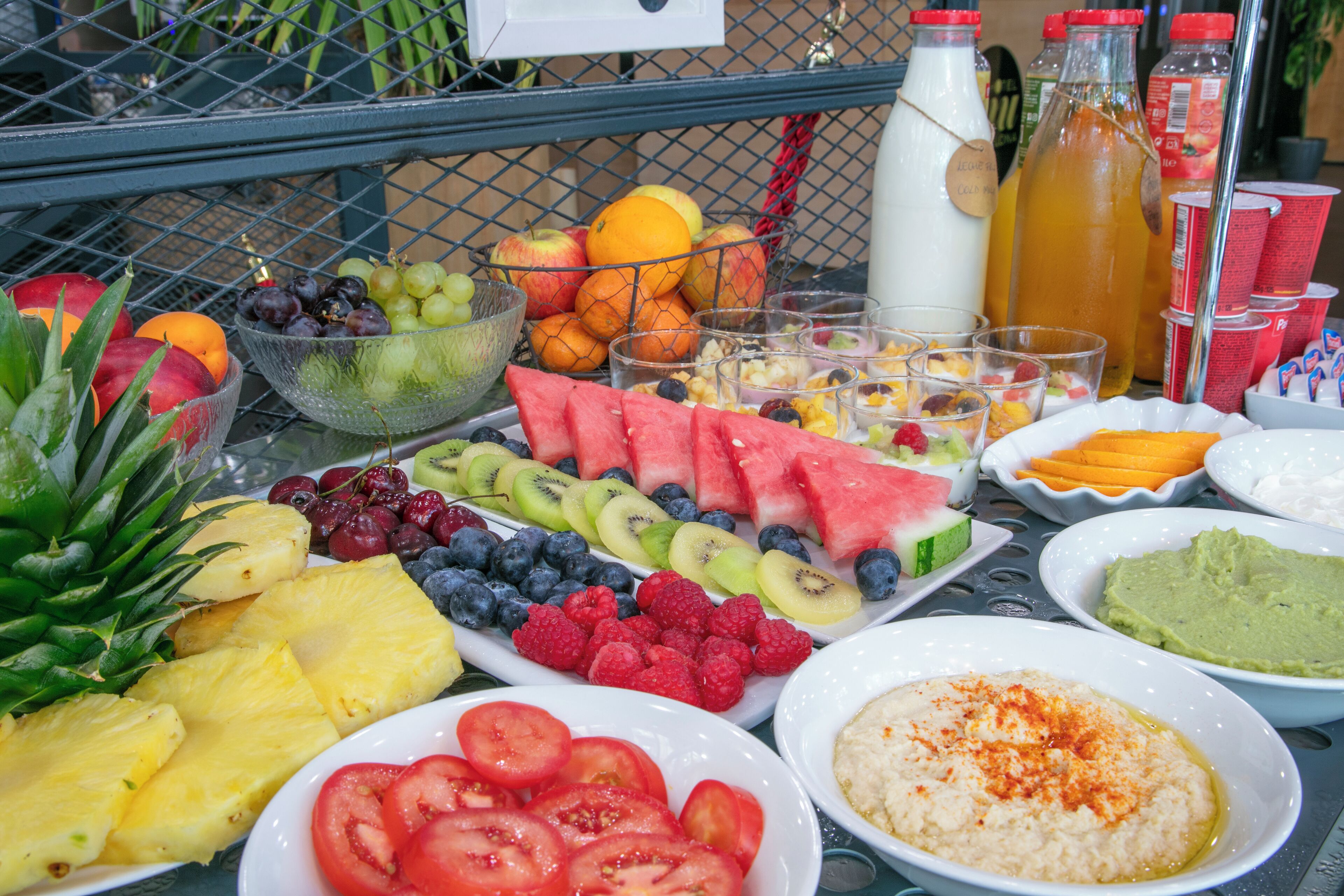 daily buffet breakfast (eur 14.00 per person)