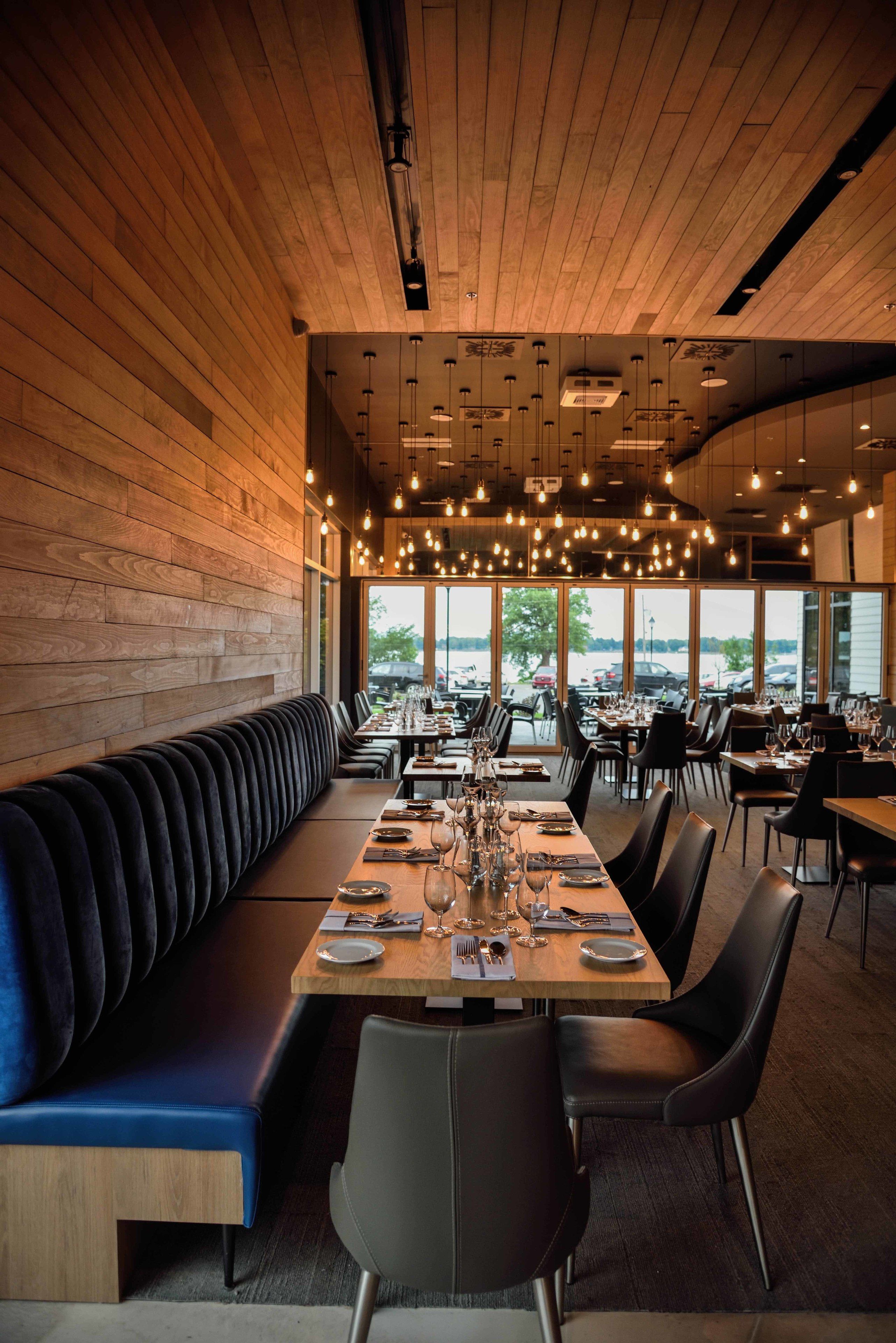 Breakfast, lunch and dinner served