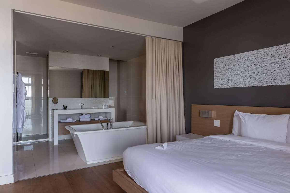 Suite, 1 King Bed, Non Smoking, Lake View | 1 bedroom, minibar, laptop workspace, soundproofing