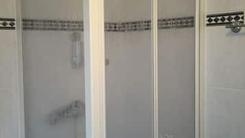 Design Apartment, 1 Bedroom, Terrace | Bathroom | Separate tub and shower, free toiletries, hair dryer, towels