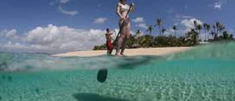 Aan het strand, strandlakens
