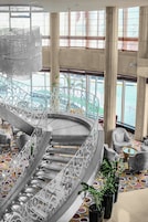 Sala de estar en el lobby