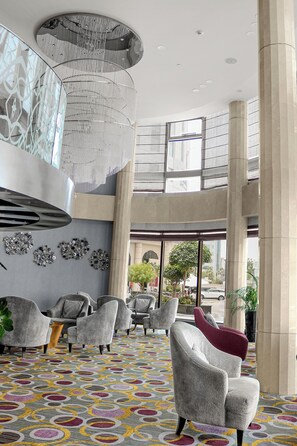 Sala de estar en el lobby