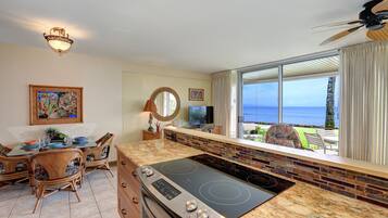 Condo, 2 Bedrooms | Private kitchen | Fridge, microwave, oven, coffee/tea maker