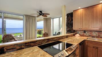Condo, 2 Bedrooms | Private kitchen | Fridge, microwave, oven, coffee/tea maker