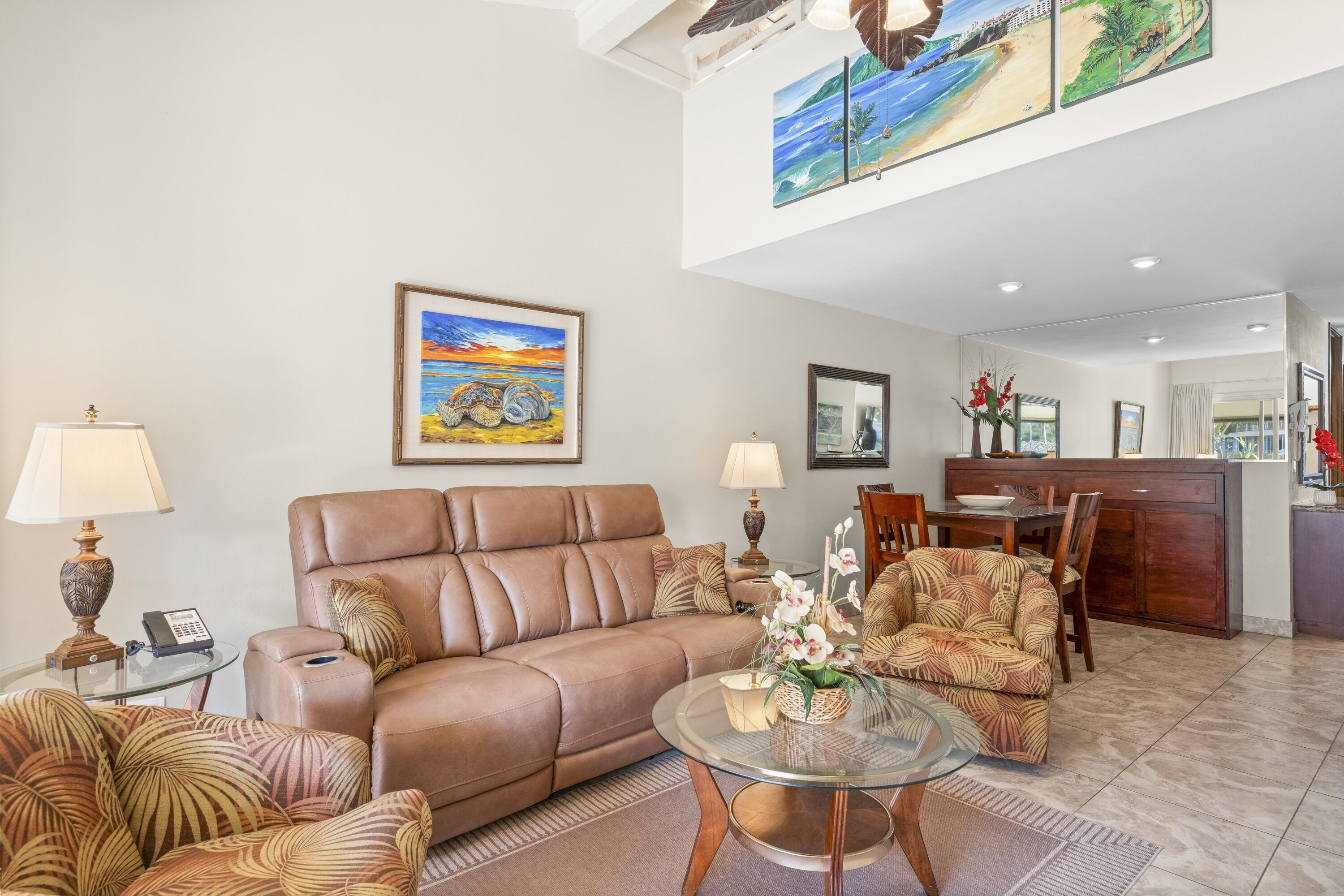 Condo, 1 Bedroom | Living area | Flat-screen TV, DVD player