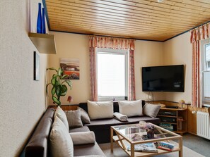 TV, DVD player, ping pong - Einladendes, freistehendes Ferienhaus in Wienrode (Wienrode)