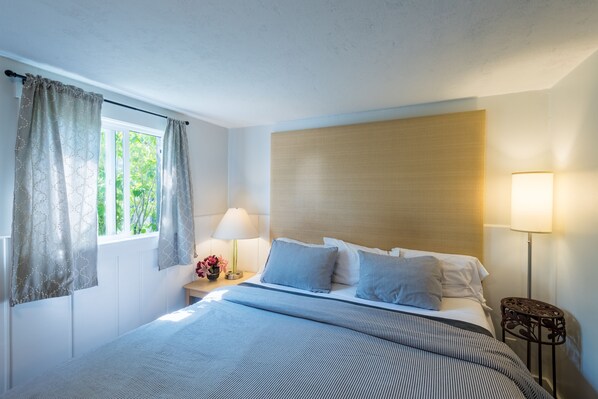 Standardzimmer, 1 King-Bett (Fremont Deluxe King) | Hochwertige Bettwaren, Daunenbettdecken, Select-Comfort-Betten