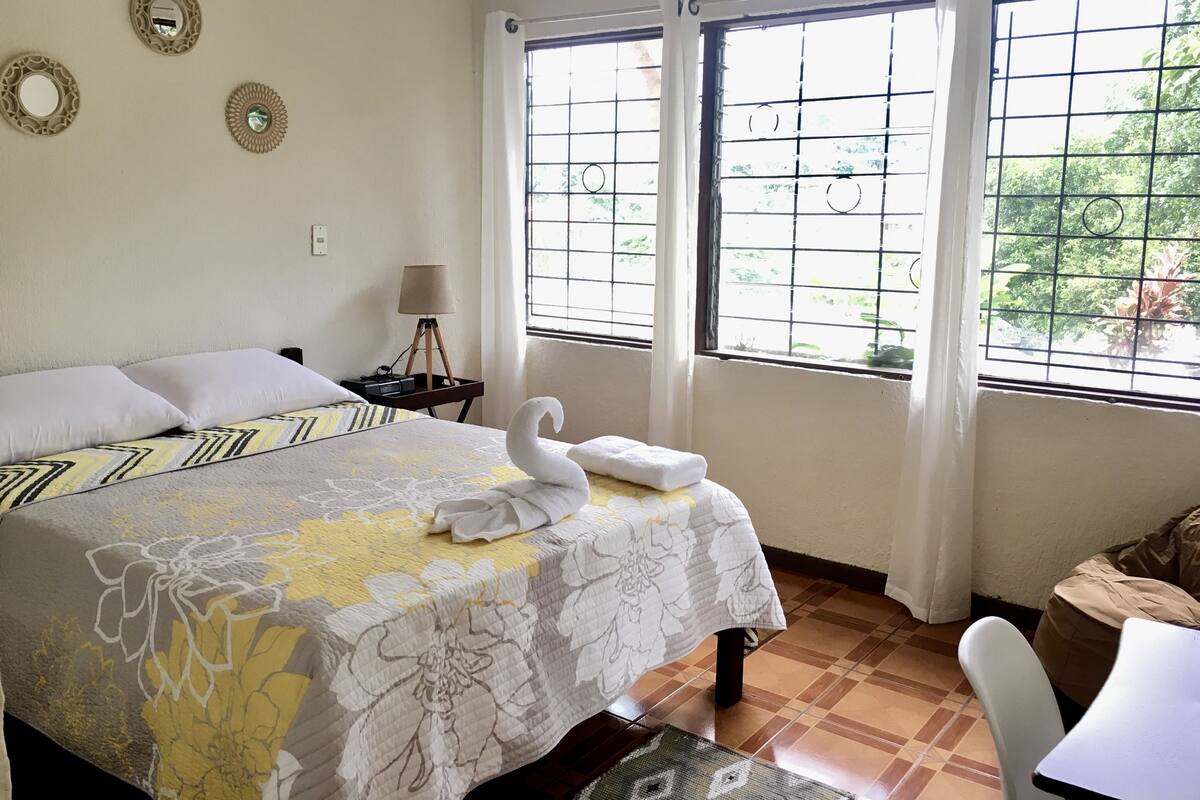 Premium Double Room, Mountain View | 1 bedroom, premium bedding, in-room safe, desk