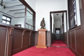 Interior entrance