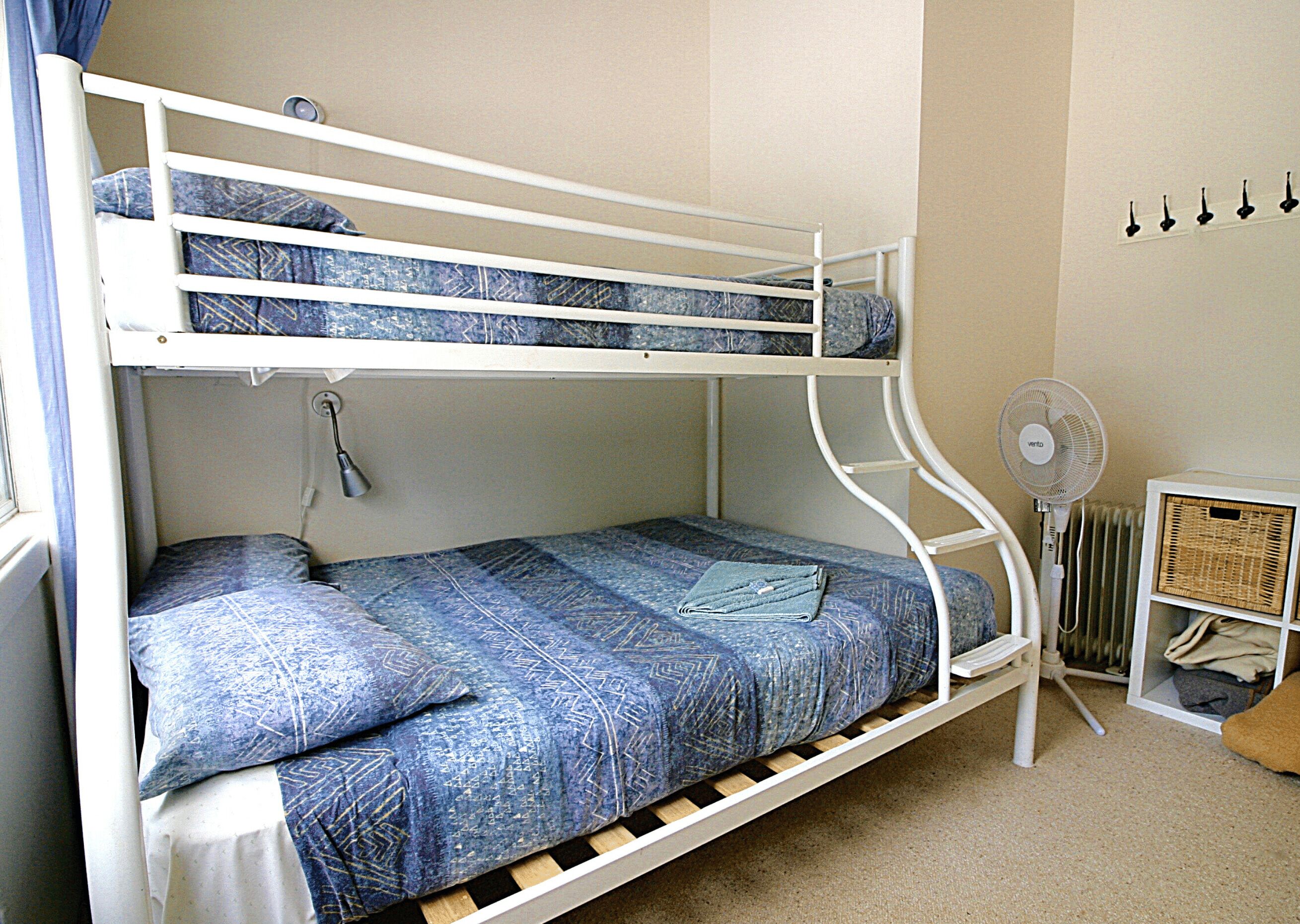 2 bedroom unit (1 queen and 1 triple bunk beds) | 1 bedroom, premium bedding, iron/ironing board