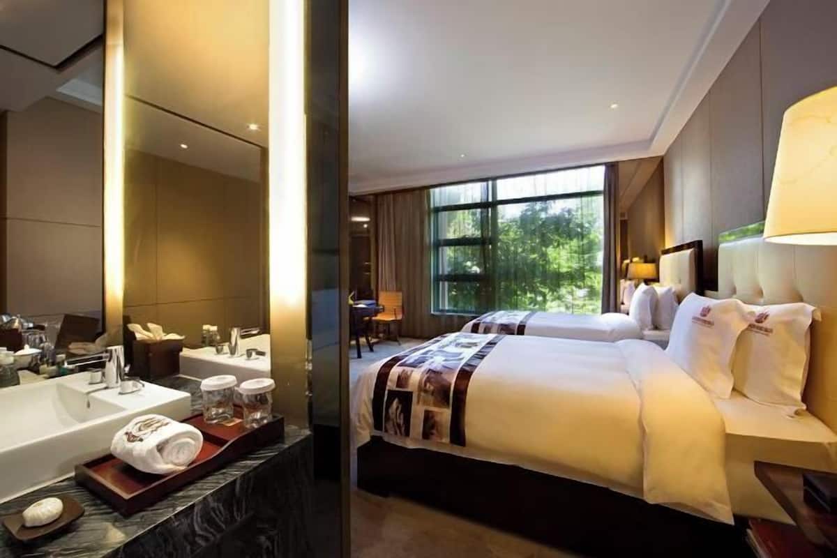 Biancheria da letto di alta qualità, minibar, una cassaforte in camera