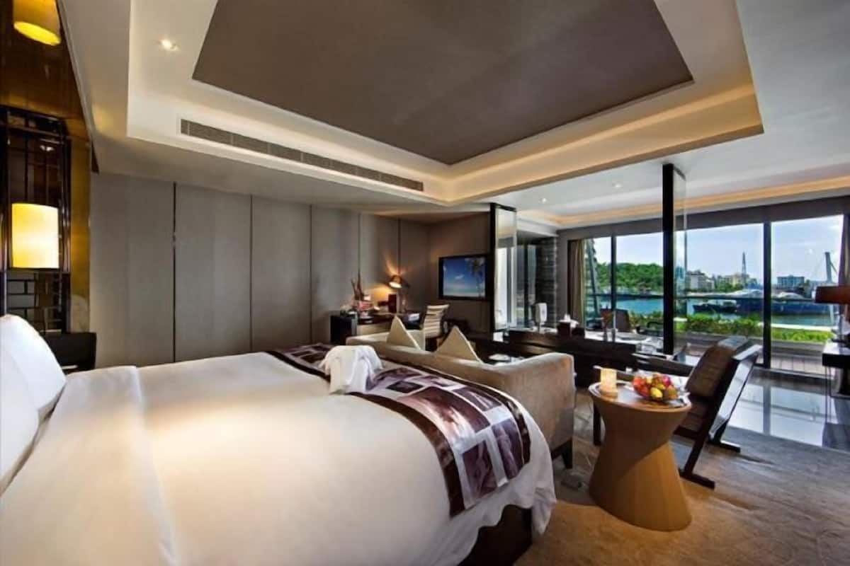 Biancheria da letto di alta qualità, minibar, una cassaforte in camera