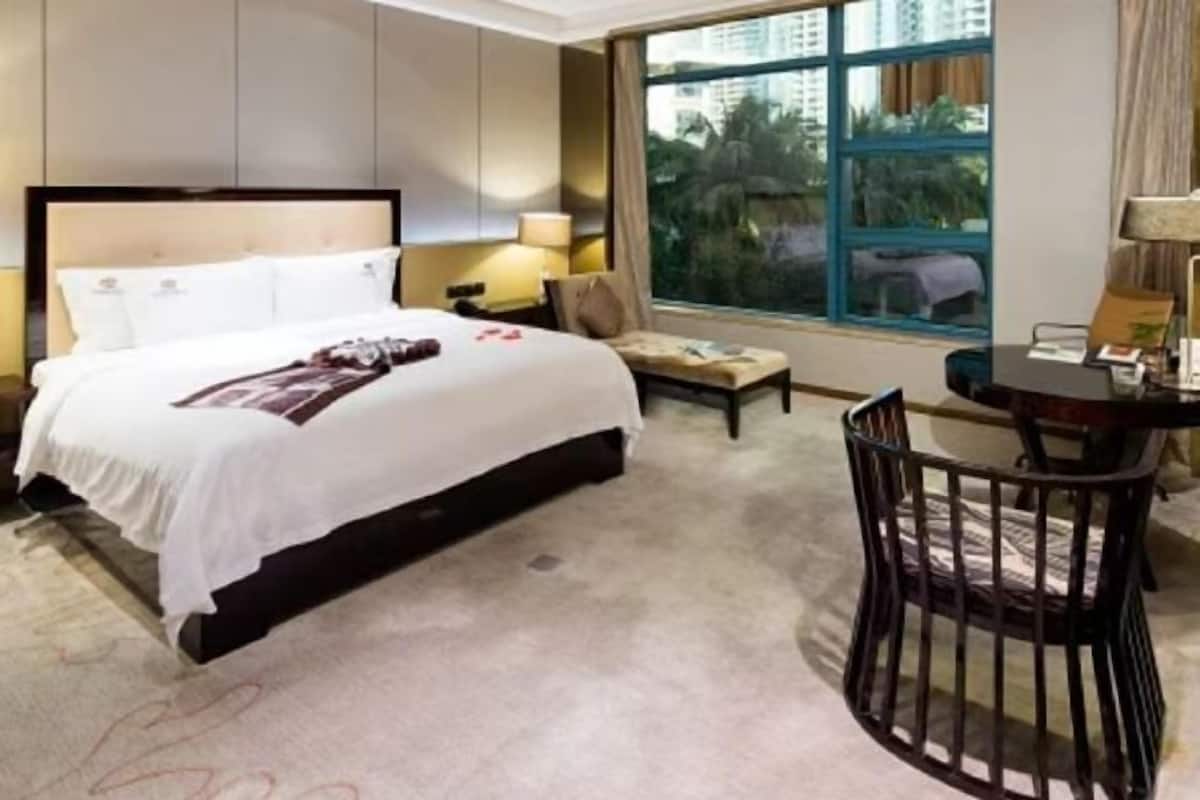 Biancheria da letto di alta qualità, minibar, una cassaforte in camera