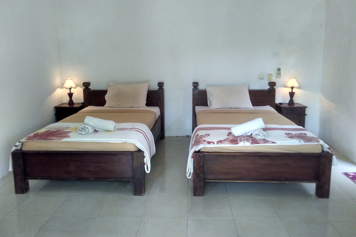 Chambre avec lits jumeaux