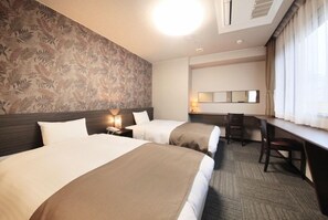 Twin Room | Desk, free WiFi, bed sheets - URBAN HOTEL TOKYO SHINMATSUDO (Matsudo)