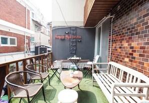 Terrace/patio - Hongdae Style Guesthouse (Seoul)
